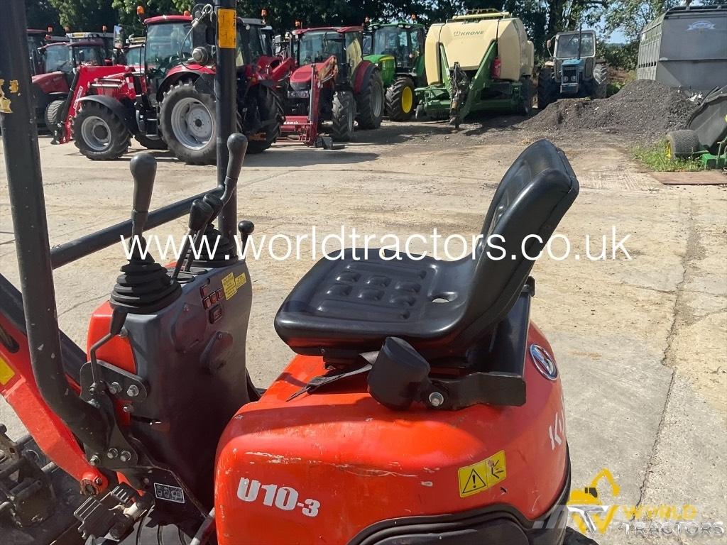 Kubota U 10-3 ミニ油圧ショベル 7t以下（ミニユンボ・ミニディガー）