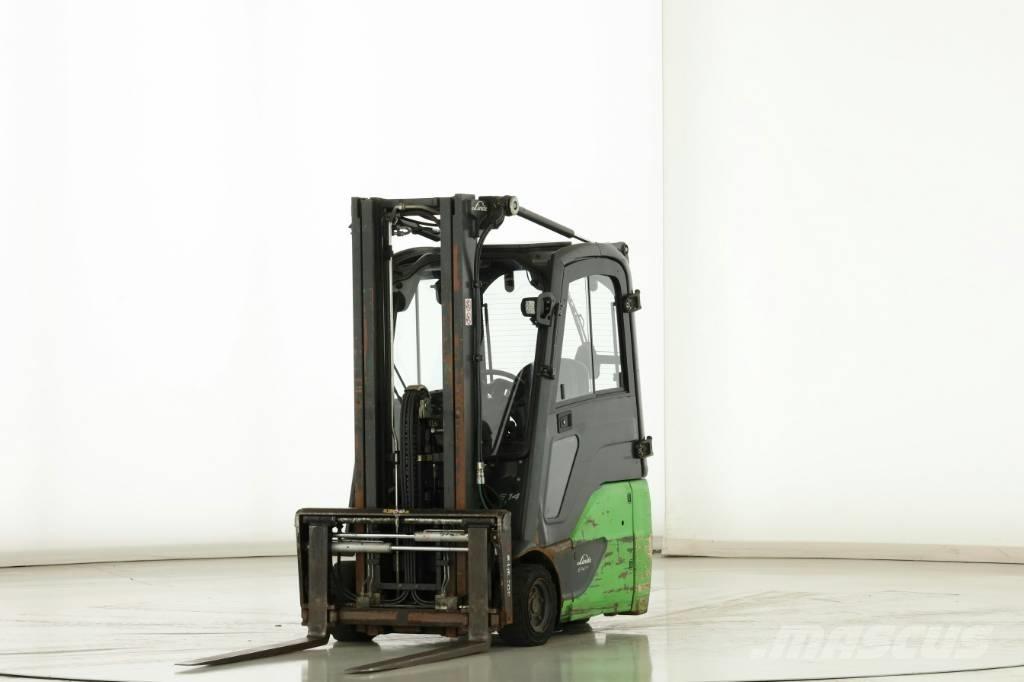 Linde E 14-02 バッテリーフォークリフト