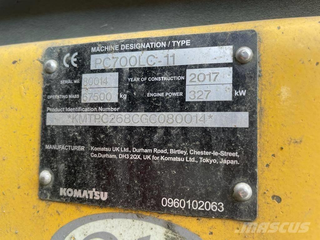 Komatsu PC700LC-11 大型油圧ショベル12t以上（パワーショベル・ユンボ）