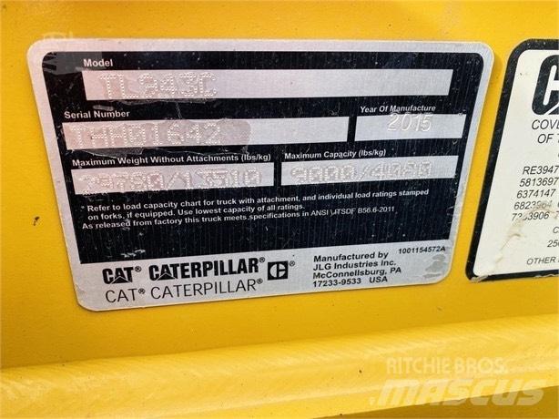 CAT TL 943 C テレスコーピックハンドラー