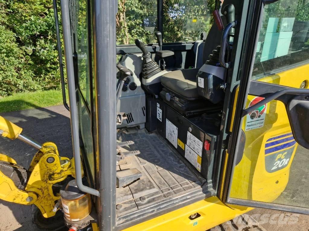 Komatsu PC 20 R-5 ミニ油圧ショベル 7t以下（ミニユンボ・ミニディガー）