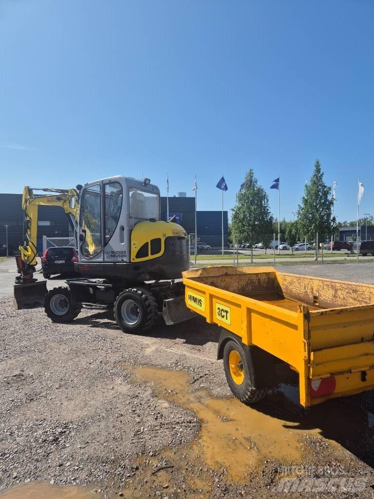 Wacker Neuson 6503 ホイール式油圧ショベル（パワーショベル・ユンボ・バックホー）