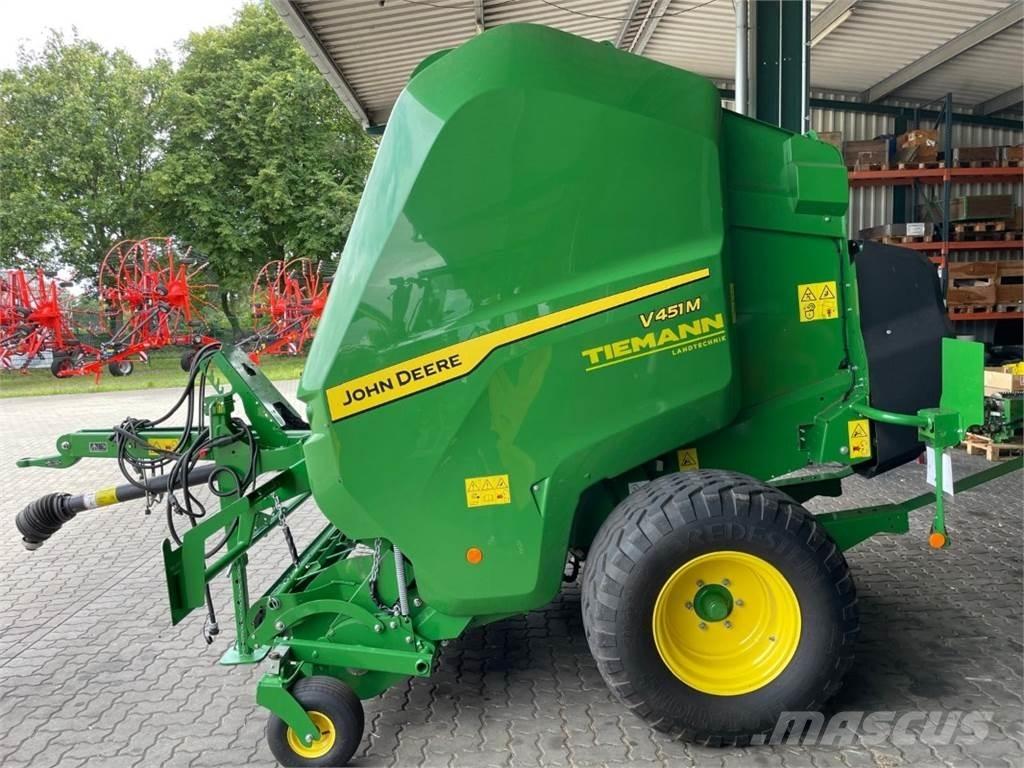 John Deere V451M ラウンドベーラー