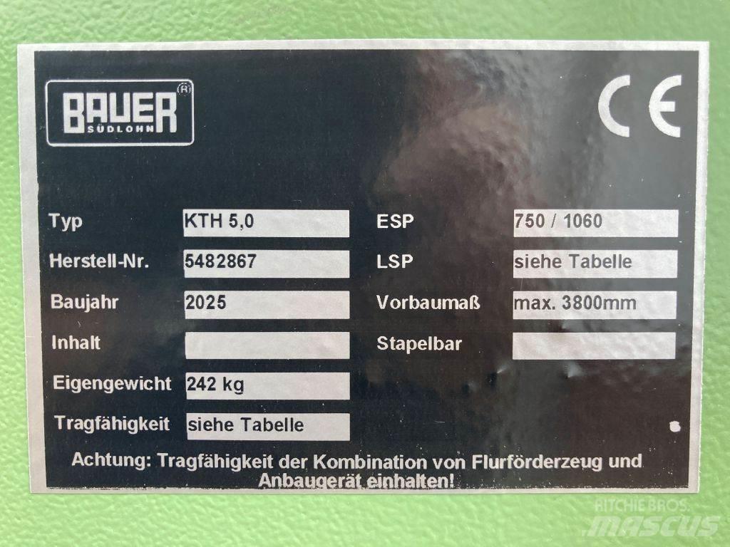 Bauer KTH 5,0 マテリアルハンドリング-その他