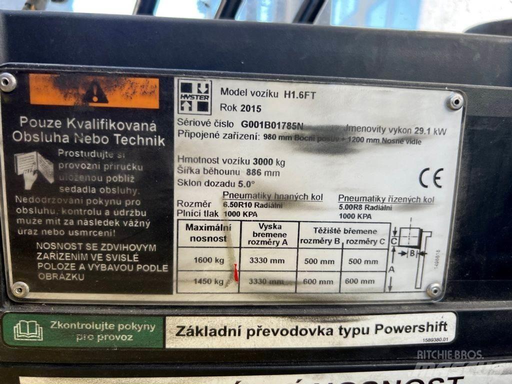 Hyster H 1.6 FT ディーゼル・軽油