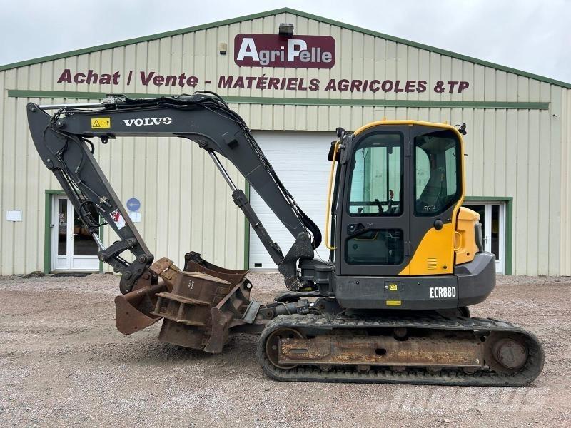 Volvo ECR88D ミニ油圧ショベル 7t以下（ミニユンボ・ミニディガー）