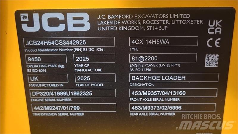 JCB 4CX バックホーローダー