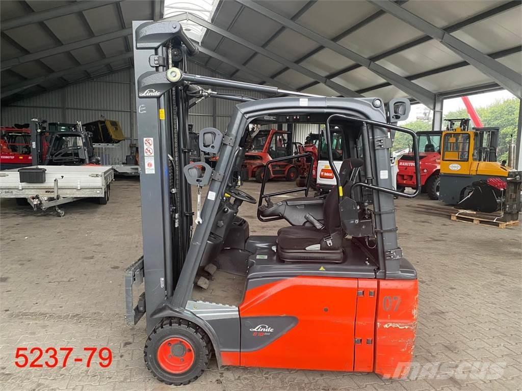Linde E 18 L 02 EVO バッテリーフォークリフト