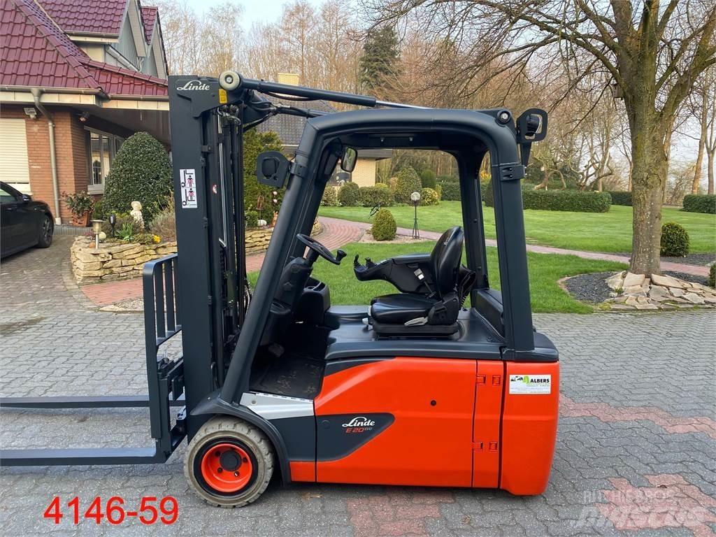 Linde E 20 L 02 バッテリーフォークリフト