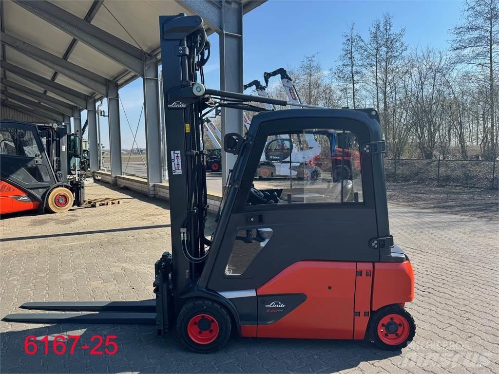 Linde E 20 PH 386 バッテリーフォークリフト