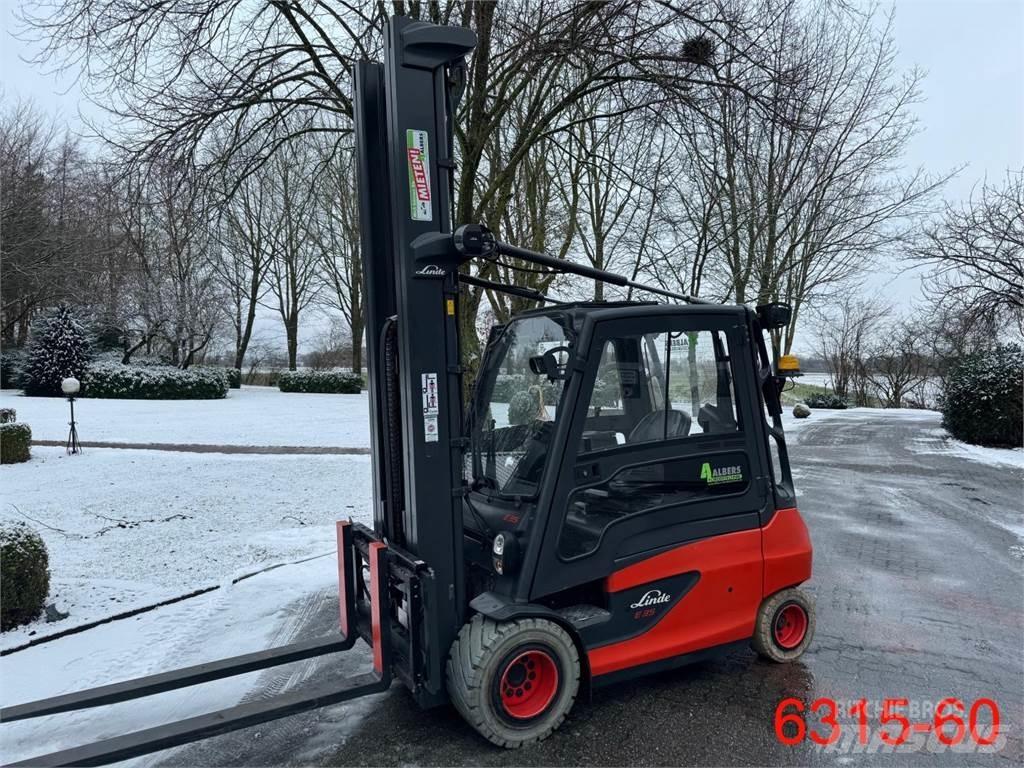 Linde E 35 L 01 バッテリーフォークリフト