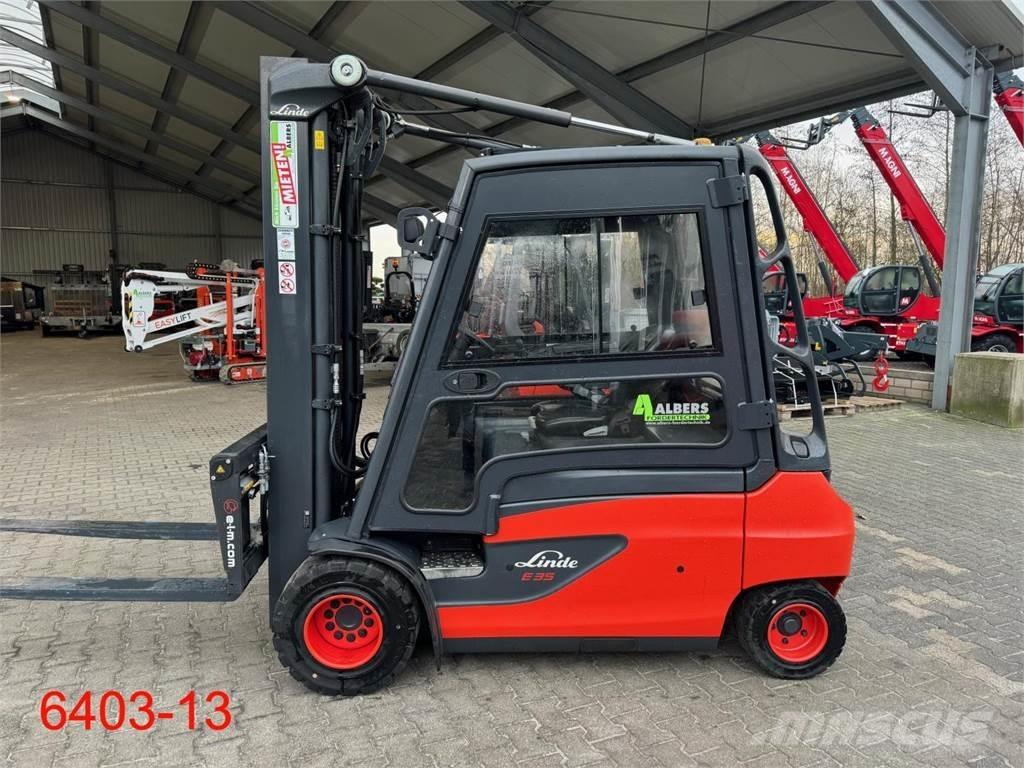 Linde E 35 L 01 バッテリーフォークリフト