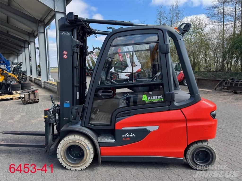 Linde E 35 L 01 バッテリーフォークリフト