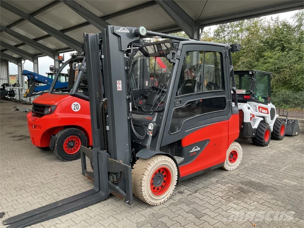 Linde E 50 HL 01 バッテリーフォークリフト