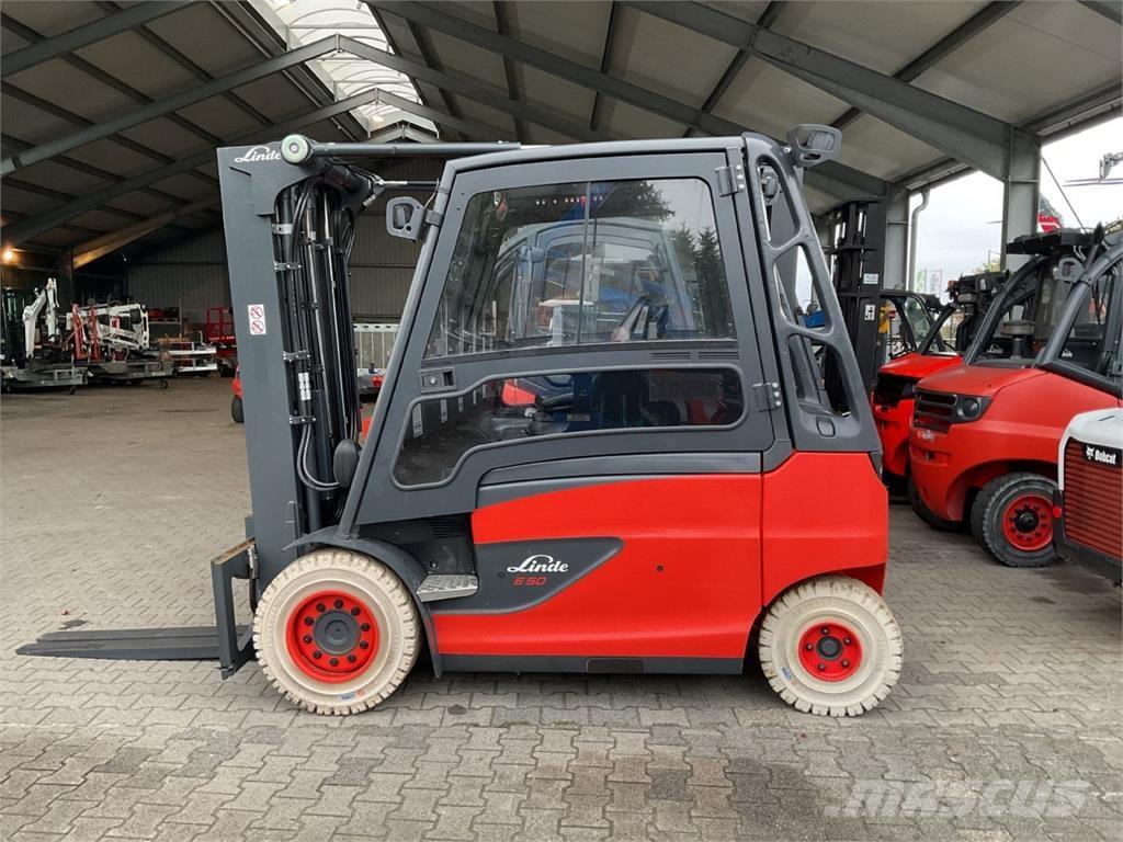 Linde E 50 HL 01 バッテリーフォークリフト