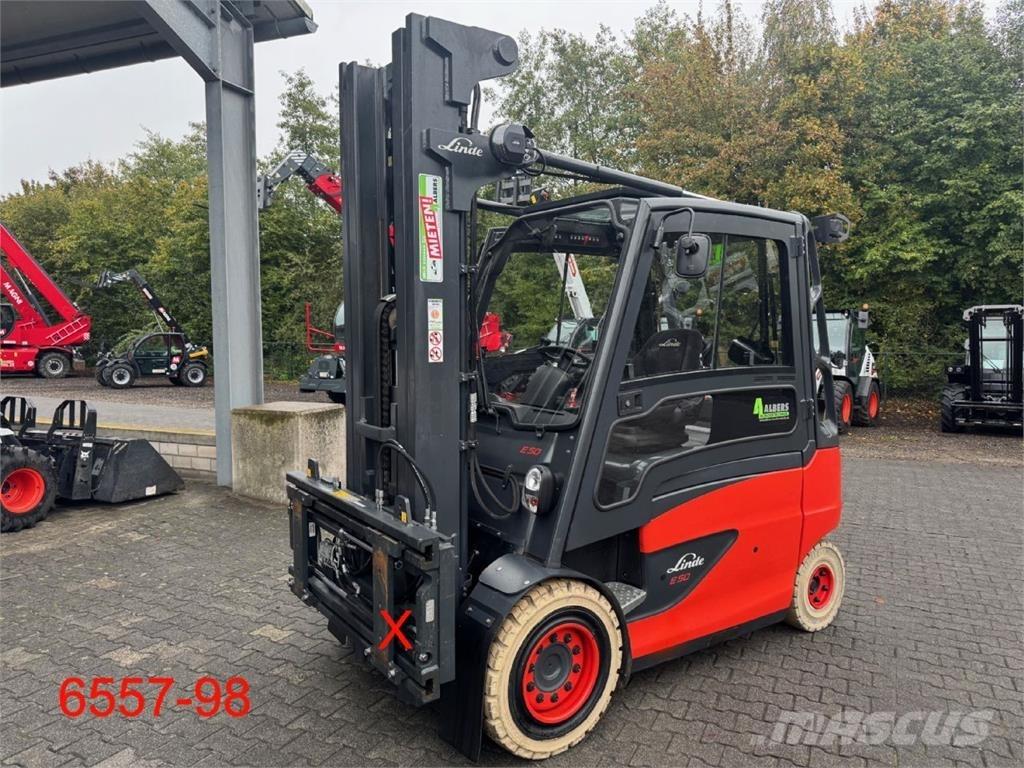 Linde E 50 HL 01 600 バッテリーフォークリフト