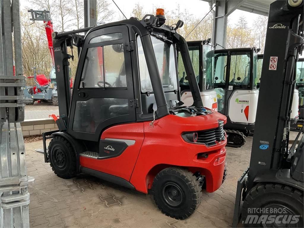 Linde H 35 T 01 LPGフォークリフト