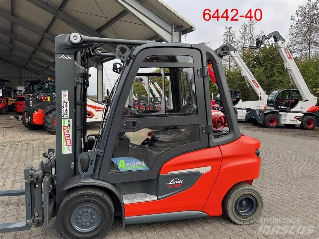 Linde H 35 T 01 LPGフォークリフト