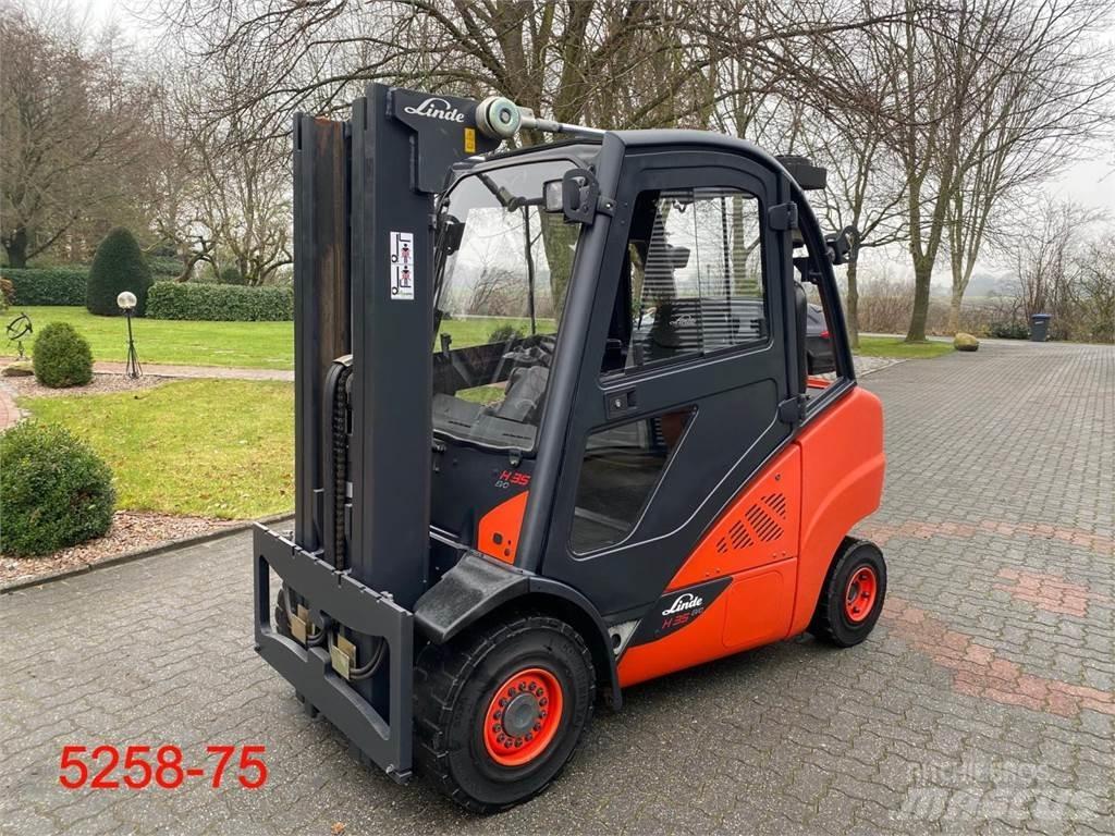 Linde H 35 T 02 LPGフォークリフト