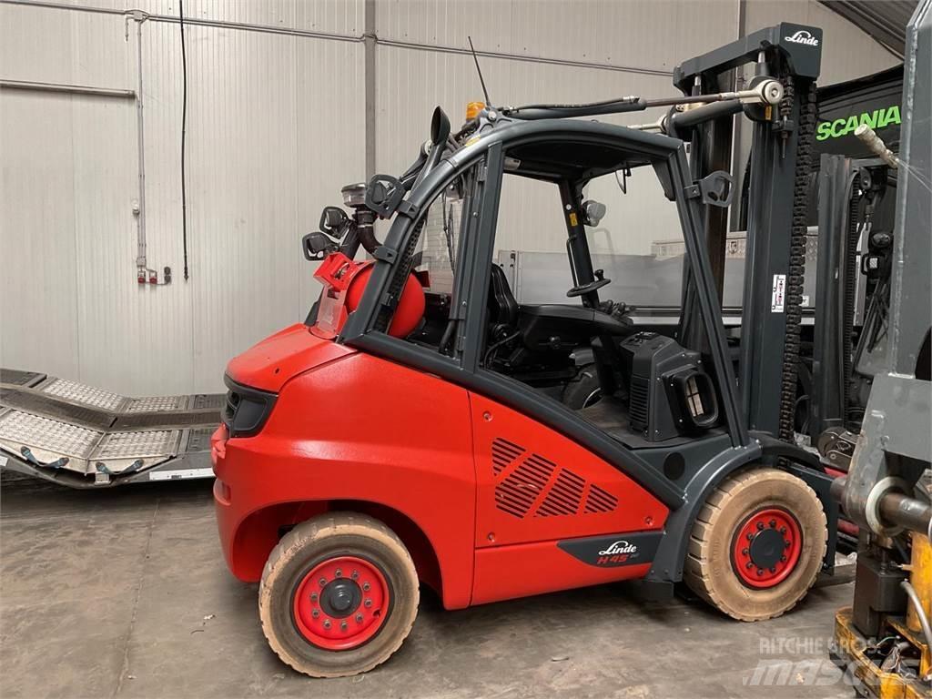 Linde H 45 T 02 LPGフォークリフト