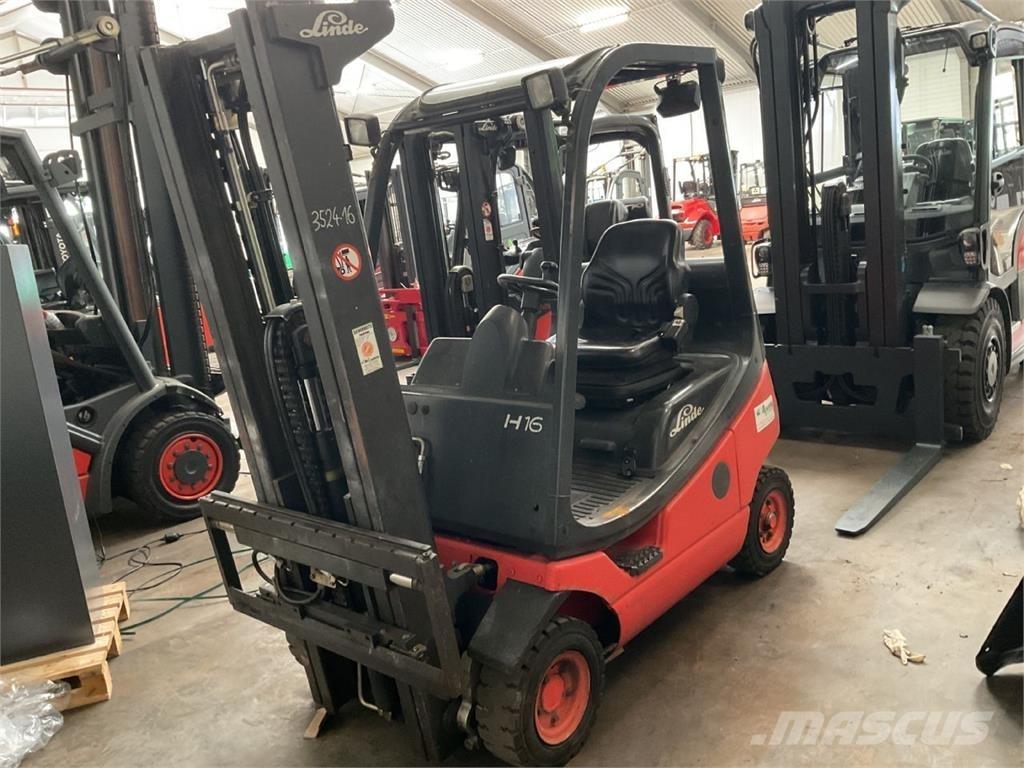 Linde H16T-03 LPGフォークリフト