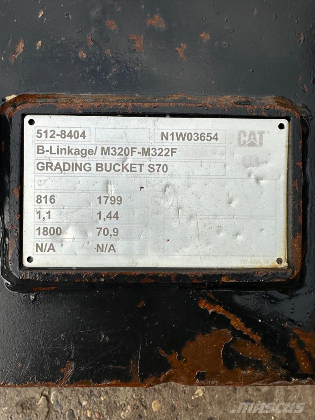  1750mm バケット