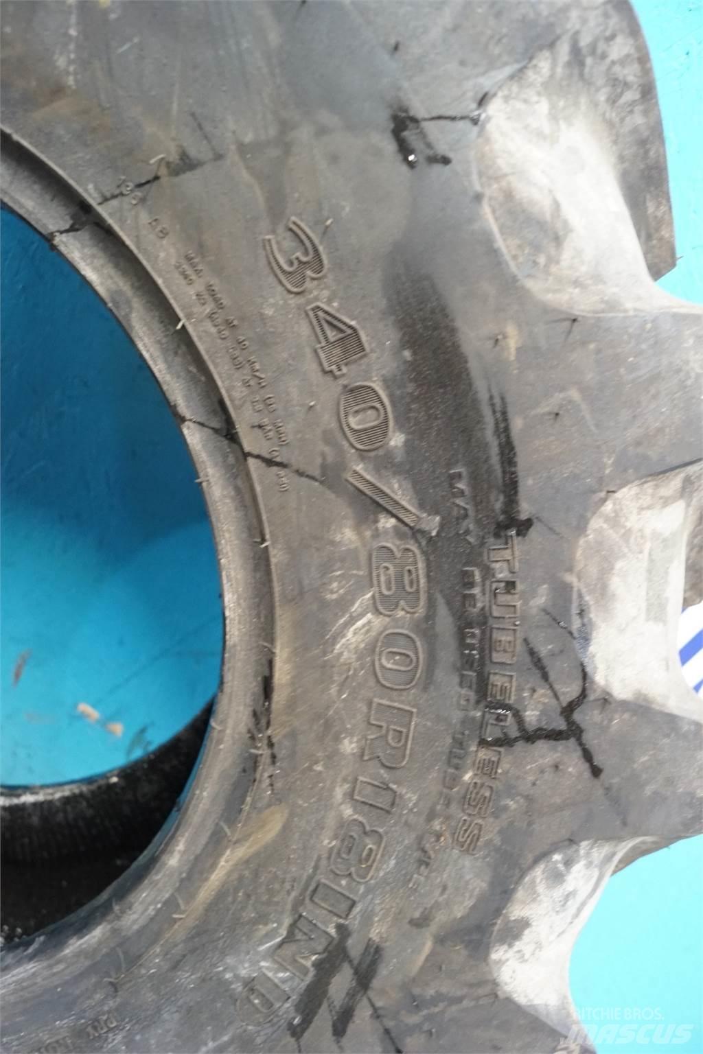 18 340/80R18 タイヤ、ホイル、リム