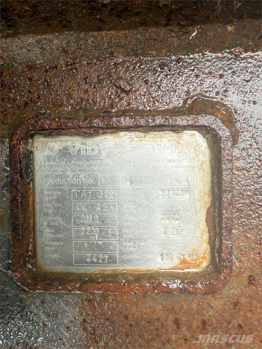  2200mm バケット