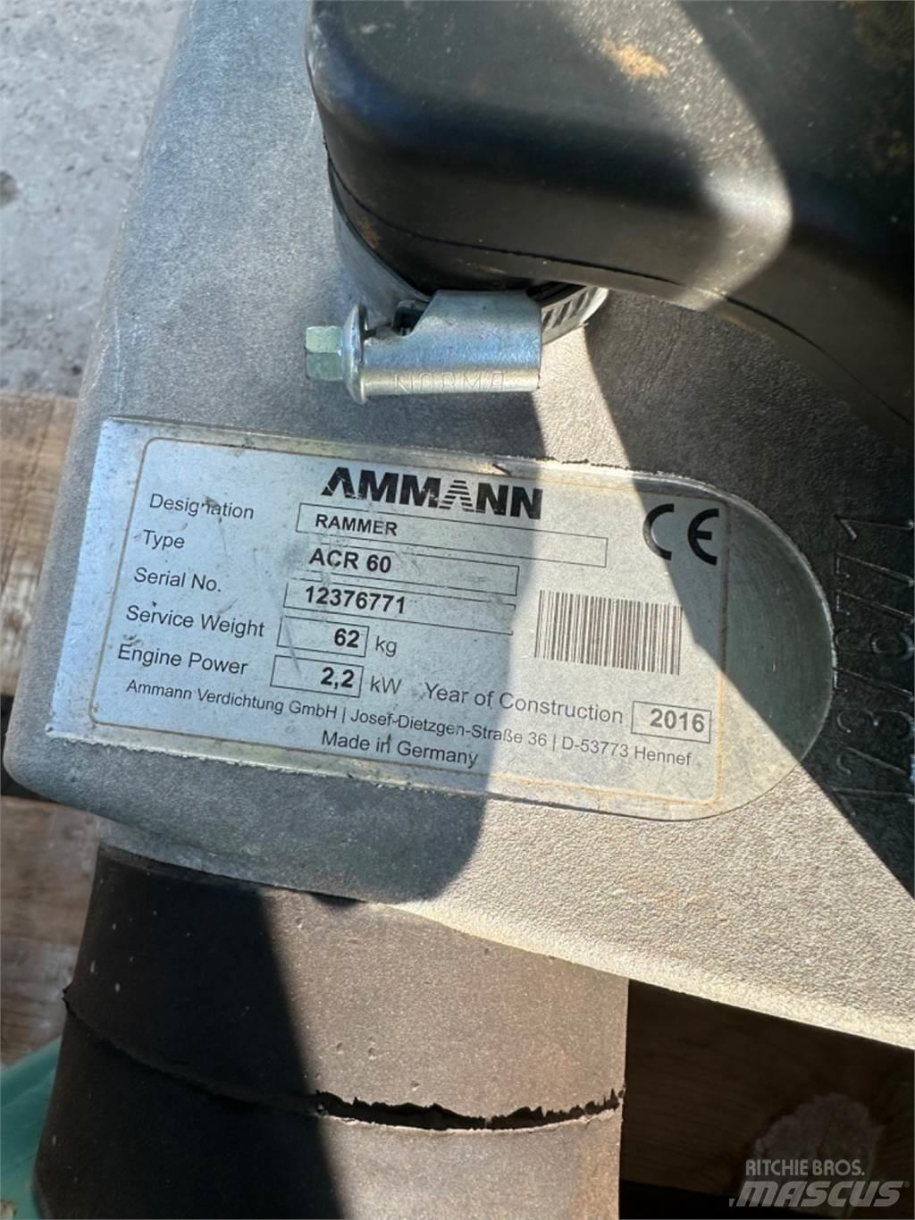 Ammann ACR60 タンパ/転圧バイブレータ