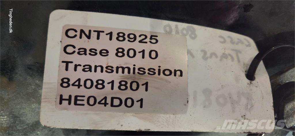 CASE 8010 トランスミッション