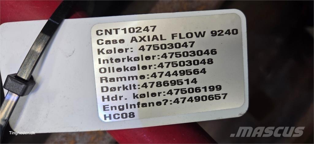 Case IH 9240 ラジエター