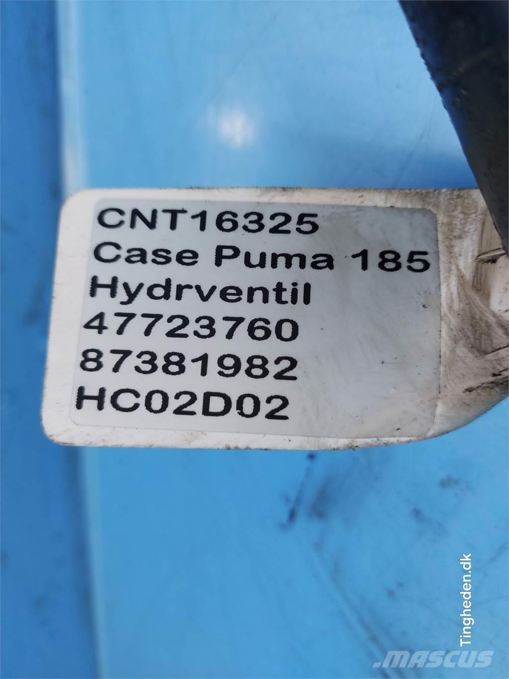 CASE Puma 185 油圧機