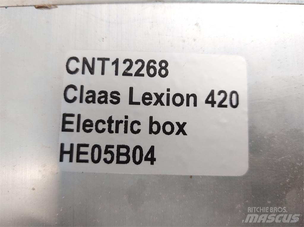 CLAAS Lexion 420 電子機器