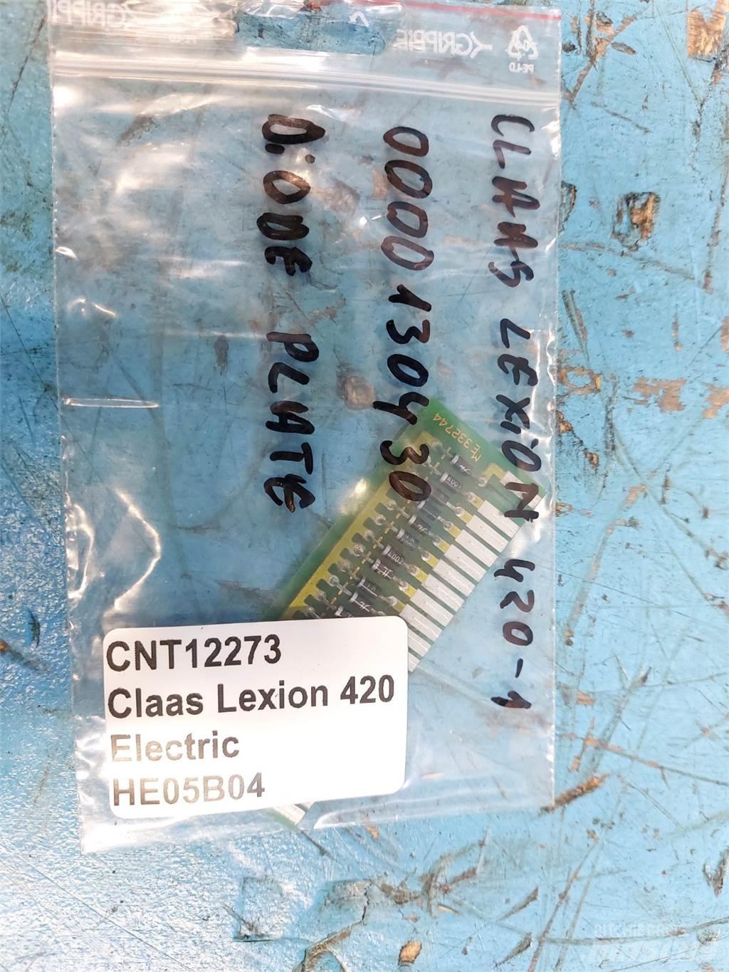 CLAAS Lexion 420 電子機器