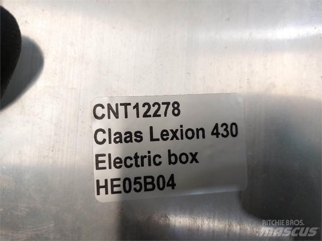 CLAAS Lexion 430 電子機器
