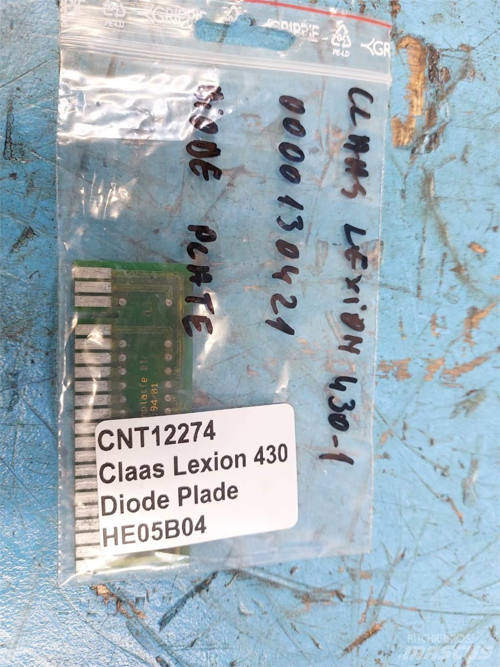 CLAAS Lexion 430 電子機器