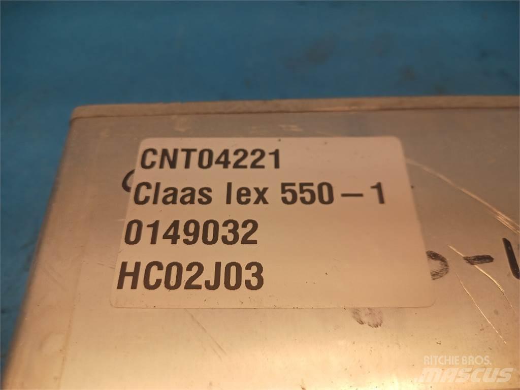 CLAAS Lexion 550 電子機器
