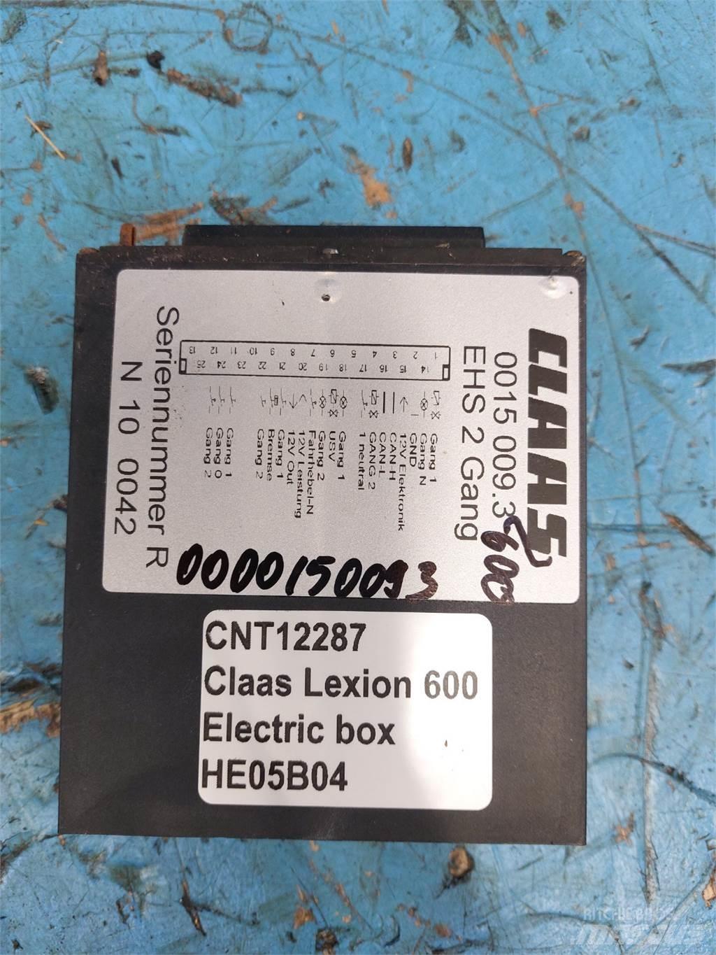 CLAAS Lexion 600 電子機器
