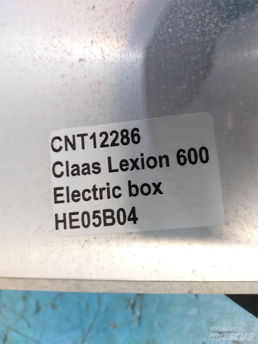 CLAAS Lexion 600 電子機器