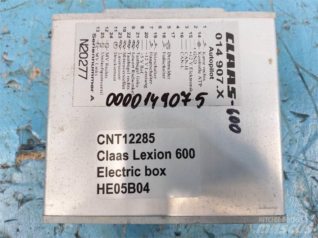 CLAAS Lexion 600 電子機器