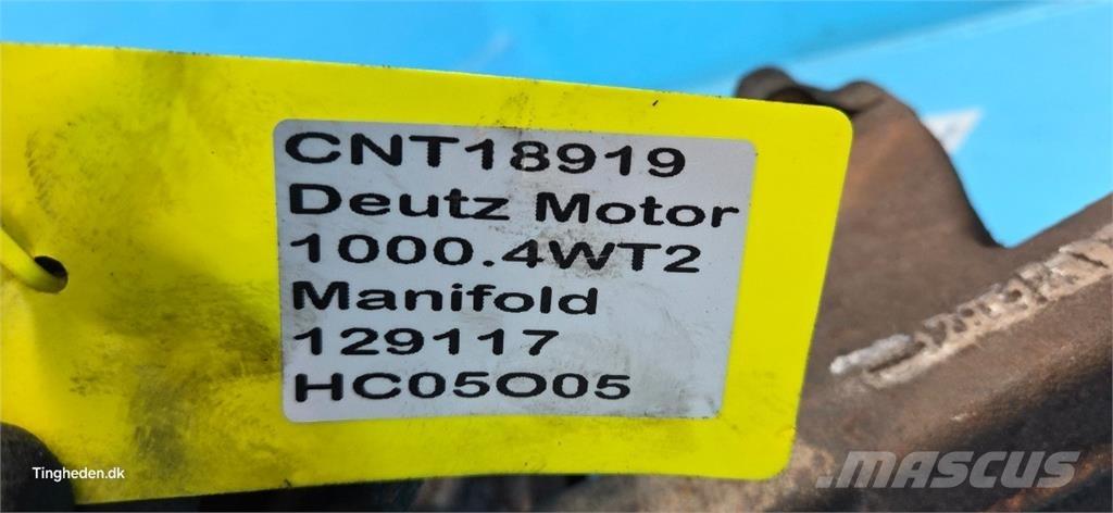 Deutz 1000.4WT2 エンジン