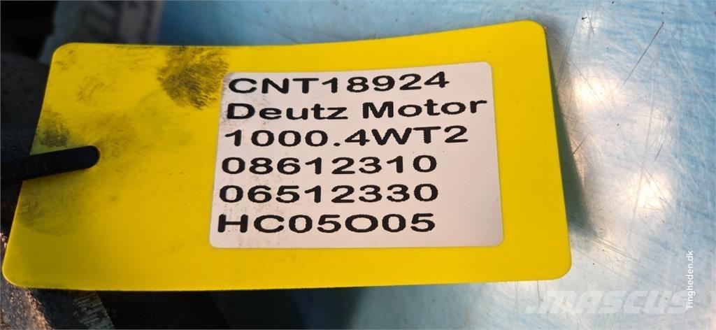 Deutz 1000.4WT2 エンジン
