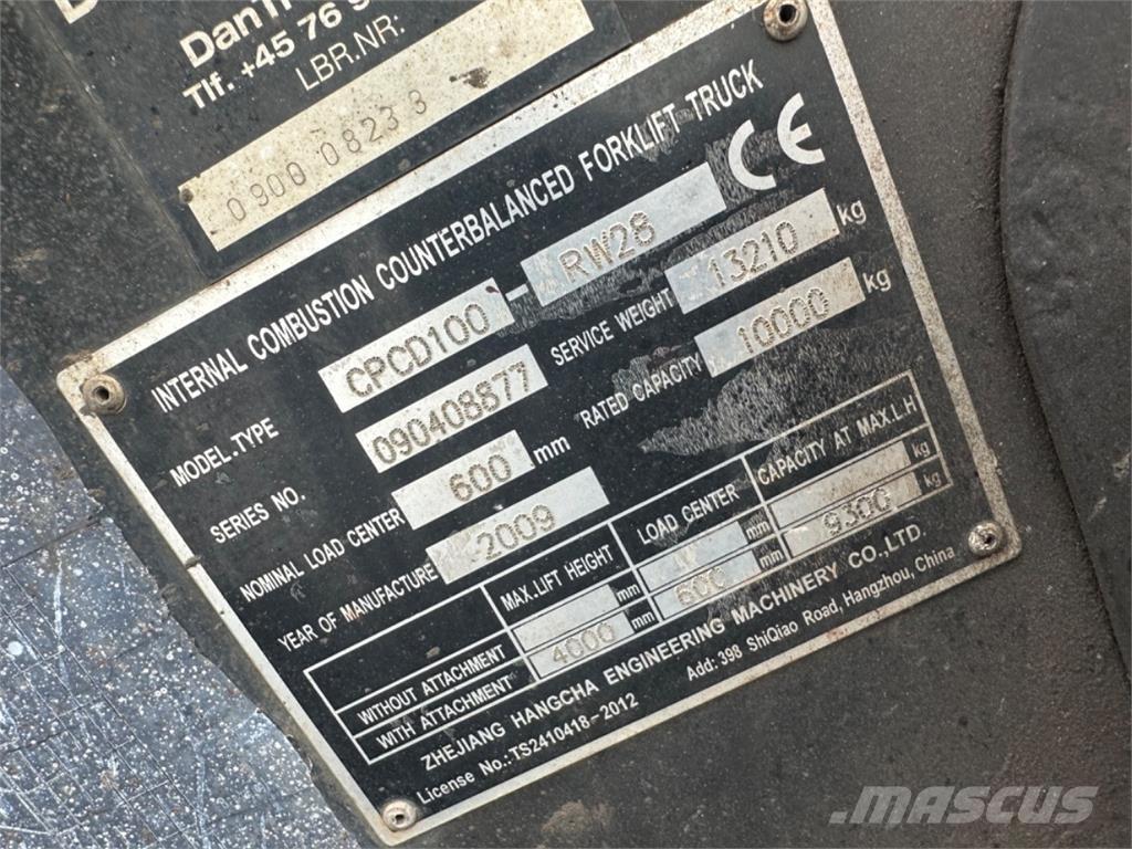 Hangcha CD100 ディーゼル・軽油