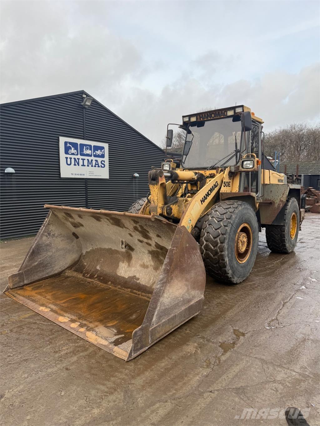 Hanomag 50E ホイールローダー・タイヤショベル