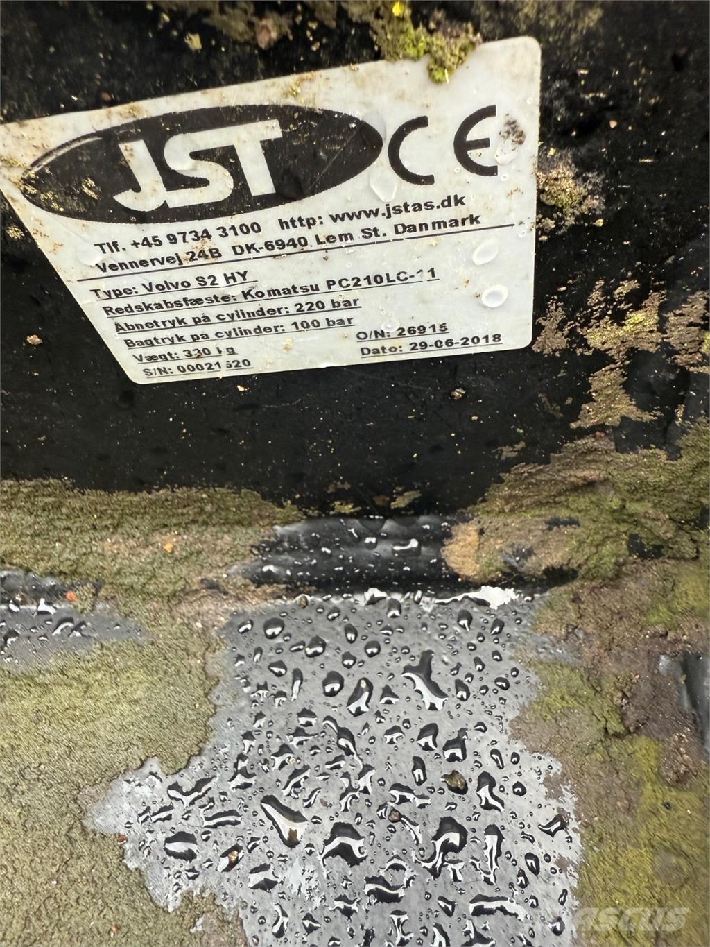  Hydraulisk fæste クイックヒッチ