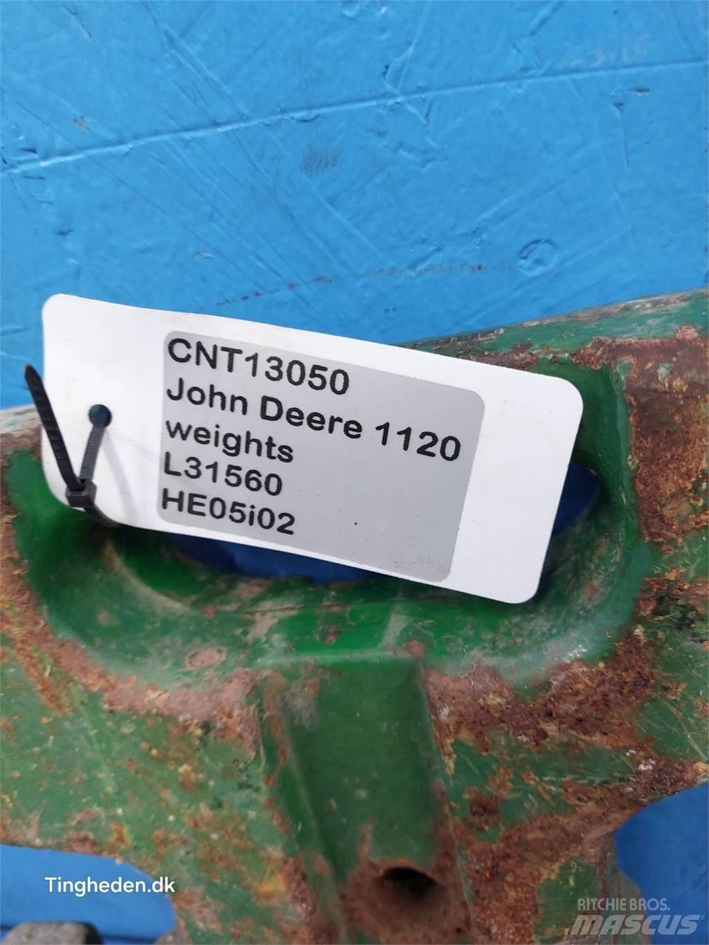 John Deere 1120 ウエイト（フロント）