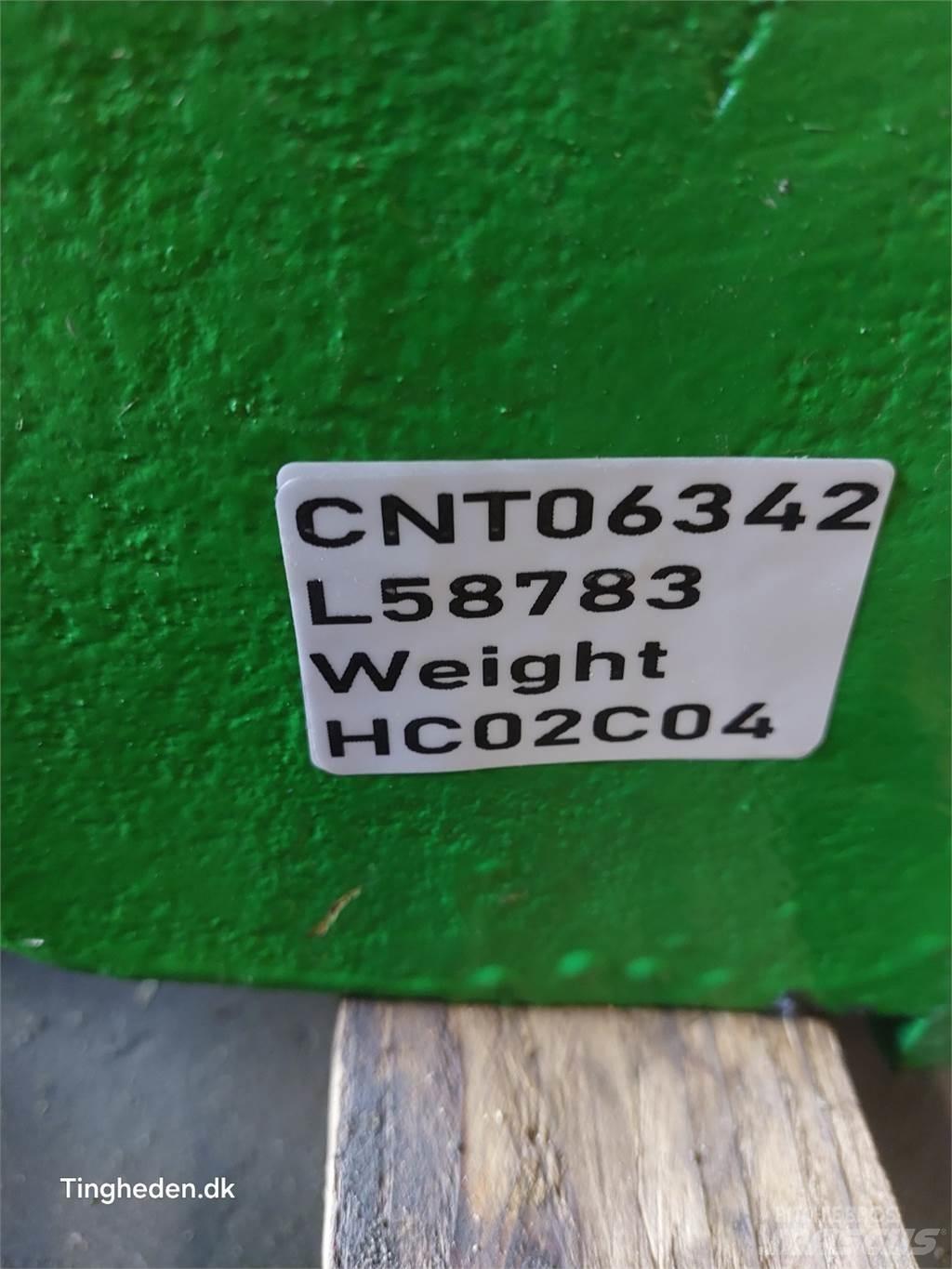 John Deere 1850 ウエイト（フロント）