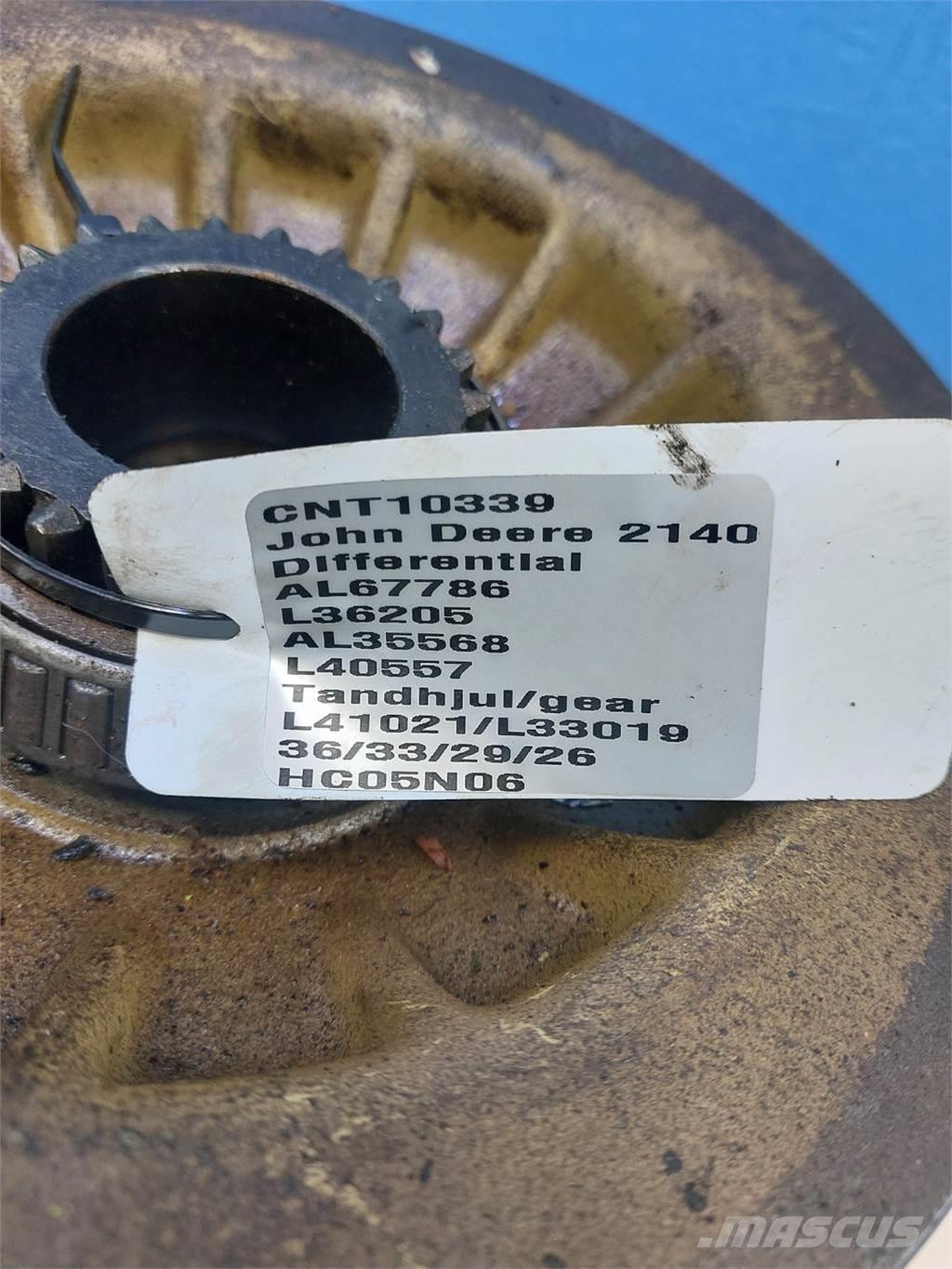 John Deere 2140 トランスミッション