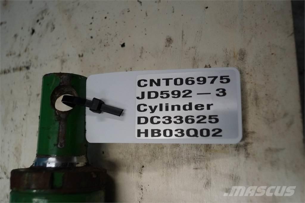 John Deere 592 油圧機