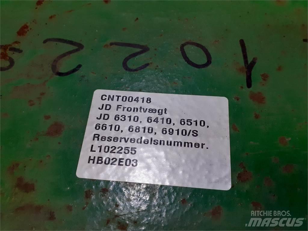 John Deere 6410 ウエイト（フロント）